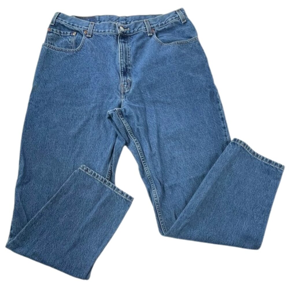 Levi's 560 Jeans Loose Fit Mens Size 38x32 Medium Wash Denim Straight Leg